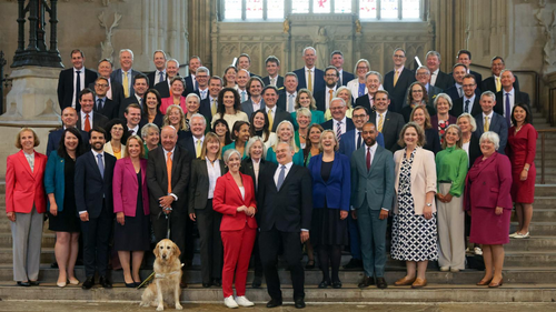 Group photo of 72 Liberal Democrat MPs